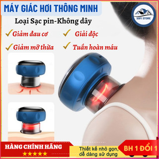 Máy massage giác hơi cầm tay - massage - cạo gió - giác hơi, sạc pin tiện lợi SOFI STORE