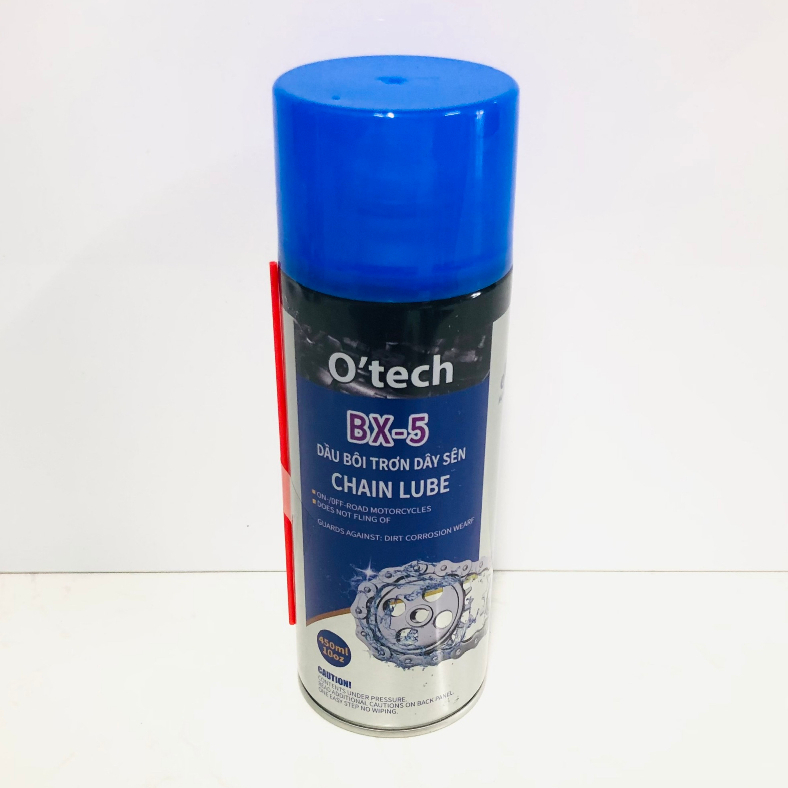 Dầu bôi trơn xích, dây sên xe máy xe đạp O’tech BX-5 Chain Lube