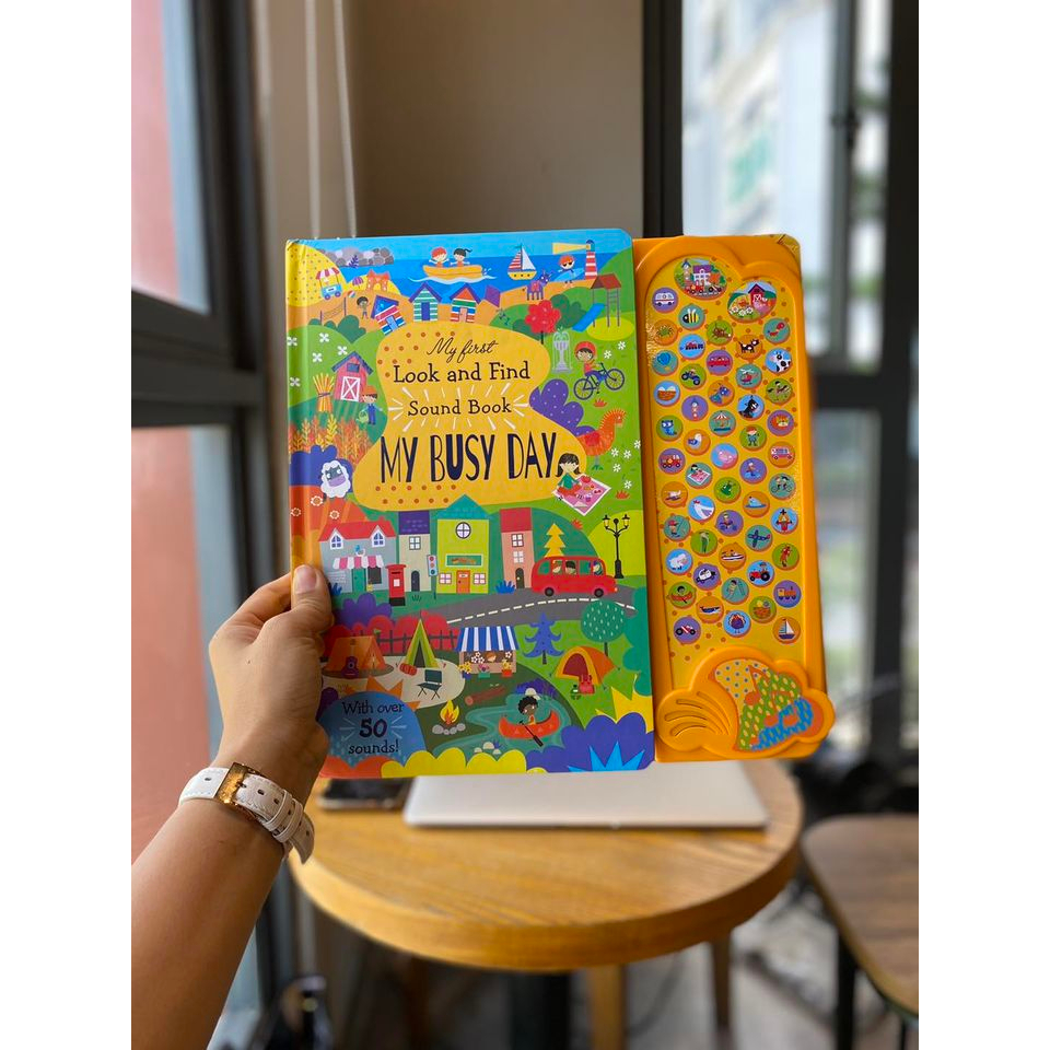 Đồ chơi âm thanh nhập UK cho bé 50 BUTTONS và 6 BUTTONS