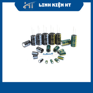 Tụ hóa 100uf 16v /25v /50v chất lượng tốt - linh kiện ht