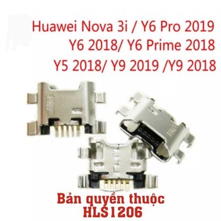 Chân sạc rời huawei nova 3i/y9 2019 y7 2018/y6 pro/ prime 2019 y5 2018 zin