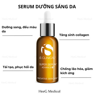 Serum dưỡng trắng, mờ thâm và chống lão hóa mạnh iS Clinical Super Serum 15ml/30ml/60ml