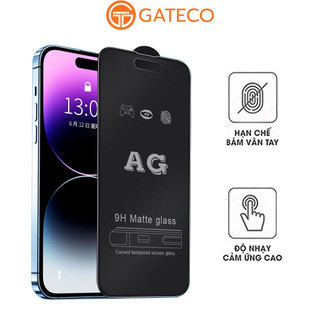 Cường lực chống vân tay iphone 14 Pro max 13 Pro max 12 pro max 11 Pro max Xsmax Xr 7 8 plus chống bám vân tay Kính-