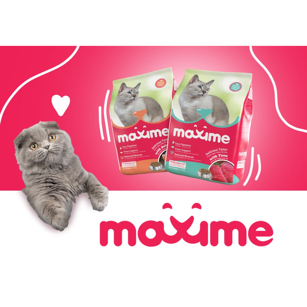 (BAO XÁ 7KG) Thức ăn hạt cho mèo trưởng thành và mèo con Maxime - Philippines