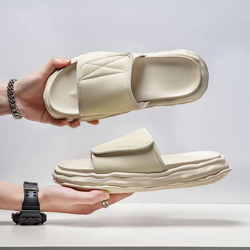 Dép nam nữ quai ngang XLINE đế sóng quai dày nịnh chân - Dép đi chơi thoải mái