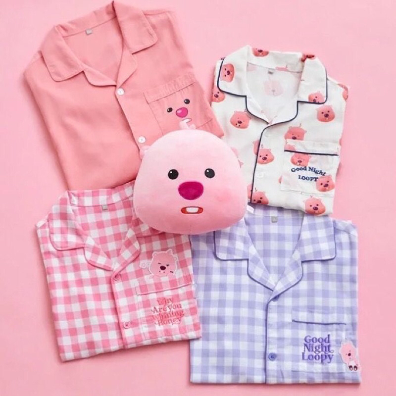 LOOPY- Bộ đồ ngủ siêu cute loopy đáng yêu
