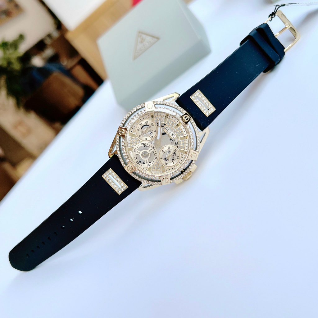 Đồng Hồ Nam Nữ Guess GW0537G2 /GW0536L3 , Dây Cao Su, Size 39/48mm