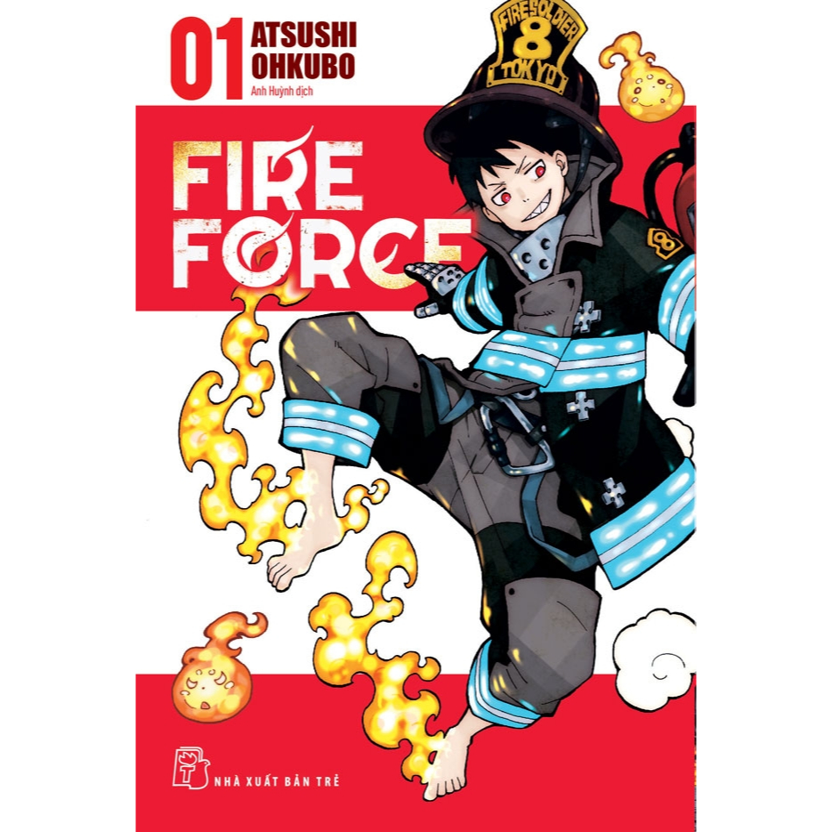Truyện tranh - Combo Fire Force (Tập 01-09) (9 cuốn) - Tặng Kèm Bookmark Giấy Hình Nhân Vật