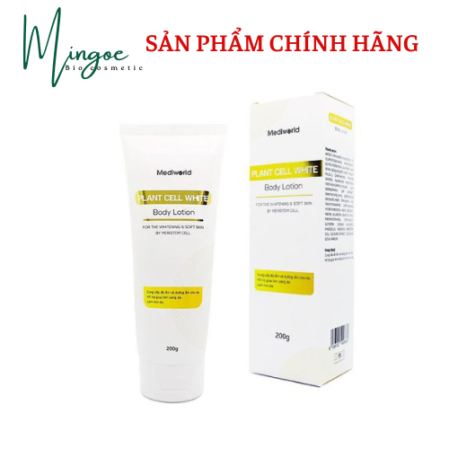 Plant Cell White Body Lotion kem dưỡng da body trắng sáng và mịn màng 200g / Mediworld