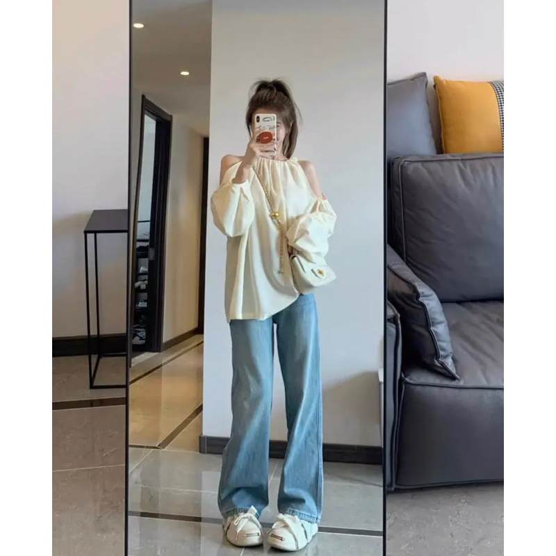 Áo xốp gân hở vai TTA866