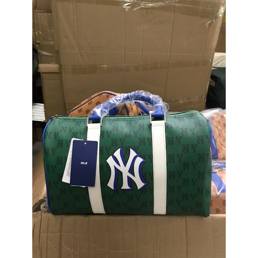 Túi Trống MLB Monotive Coated Canvas - Túi xách Du Lịch, Hàng Xuất Dư