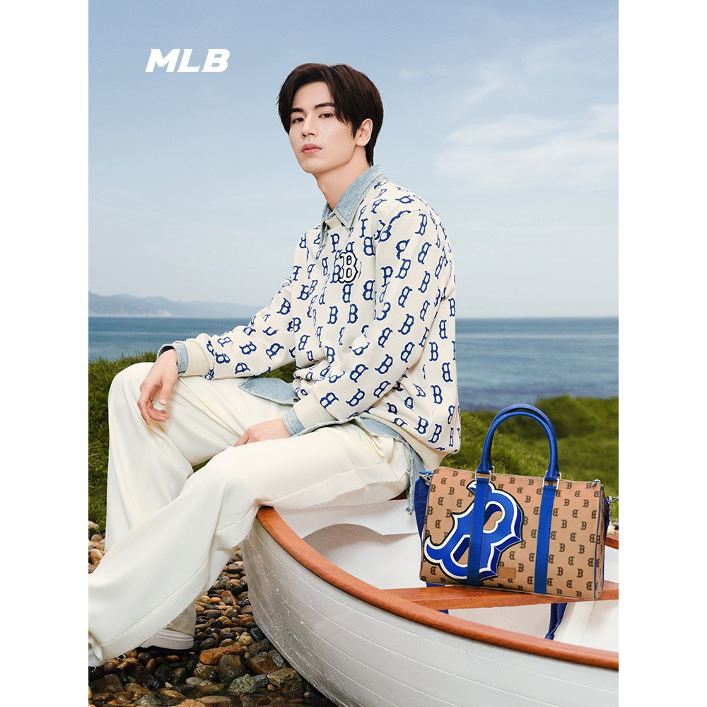 Túi Trống MLB Monotive Coated Canvas - Túi xách Du Lịch, Hàng Xuất Dư