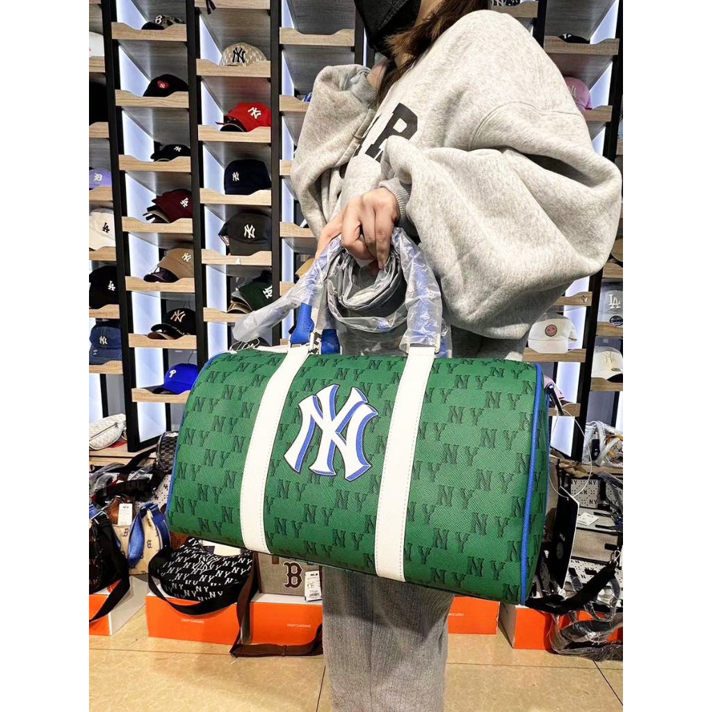 Túi Trống MLB Monotive Coated Canvas - Túi xách Du Lịch, Hàng Xuất Dư