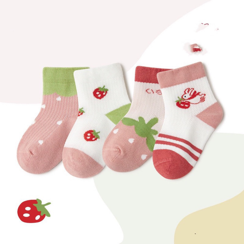 Sét 10 đôi tất nỉ  sơ sinh cho bé từ  1 thang đến 1 tuổi