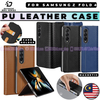 ỐP LƯNG DA SAMSUNG GALAXY Z FOLD 4 5G DUX DUCIS BRILL CHÍNH HÃNG [NEW 100%]