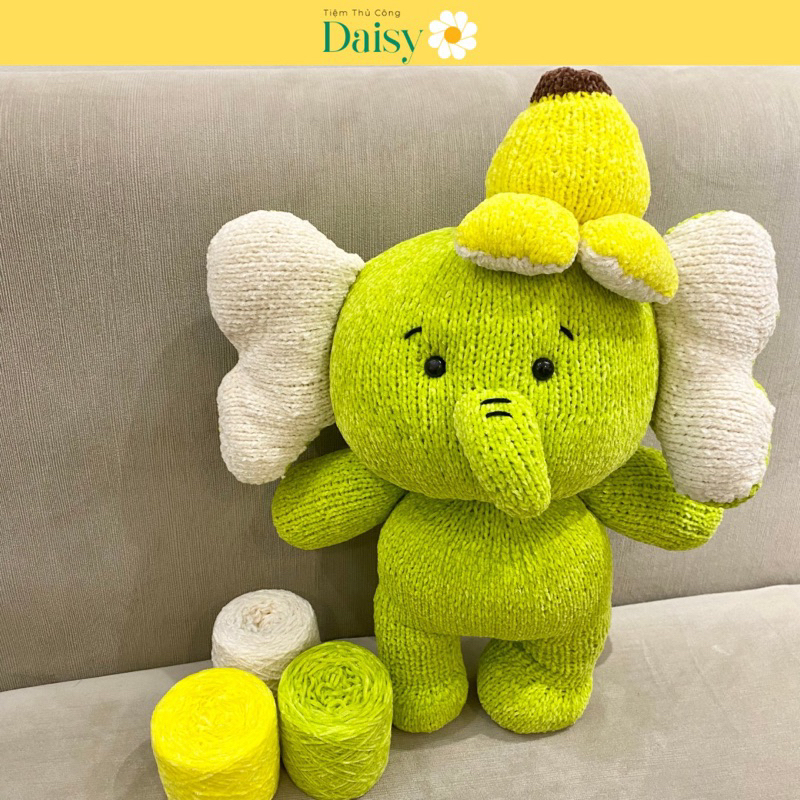 Len Nhung Móc Thú Móc Hoa Sợi Nhỏ 1mm Cuộn 50g - Bảng 25 Màu