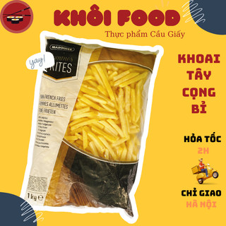 Khoai tây chiên cọng Bỉ , khoai tây cọng dài sáng chiên lên thơm, bùi
