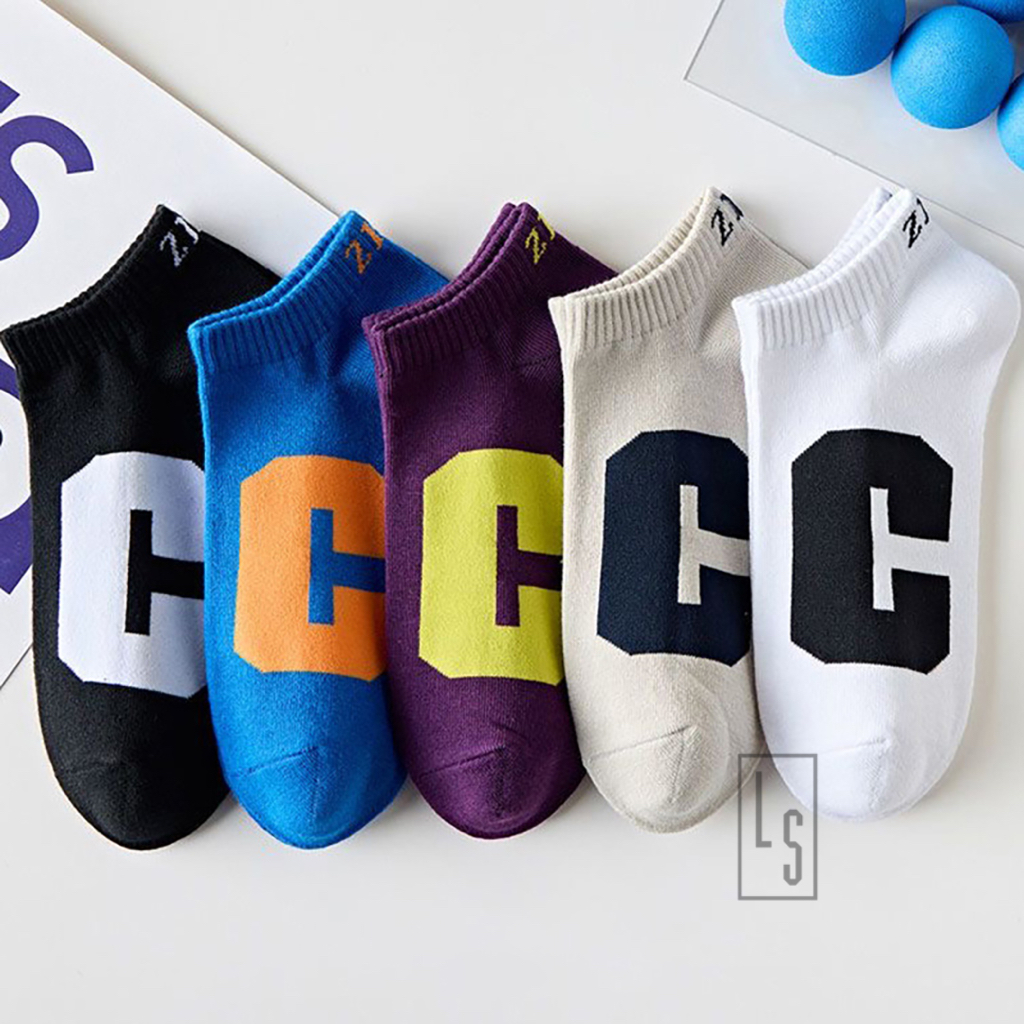 Tất Ngắn Cổ Chữ C Chất Mỏng - Vớ Chữ C Ngắn Cổ Mỏng