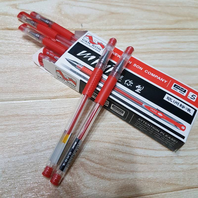 Hộp 12 Cây Bút viết Gel Mini Hàng Chuẩn  Ngòi nhỏ và Ngòi lớn