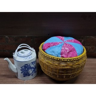 Combo Ủ tre + ấm tích 3 lít, hàng bình dân