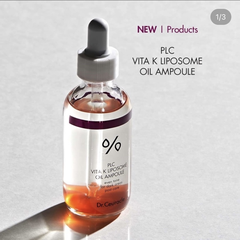 Tinh Chất Dưỡng Sáng, Ngừa Lão Hóa Dr.Ceuracle PLC Vita K Liposome Oil Ampoule - ninishop