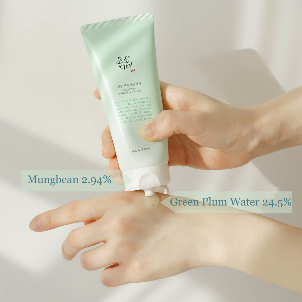 Sữa rửa mặt Beauty of Joseon Green Plum Refreshing Cleanser 100ml - ninishop