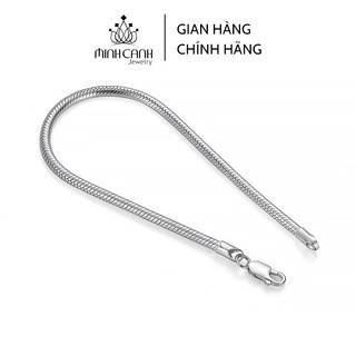 Lắc Tay Bạc Nam Thân Tròn Sợi Mì Loại Dày Dặn - Minh Canh Jewelry
