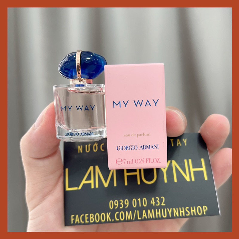 Nước hoa mini MY WAY EDP Giorgio Armani 7ml