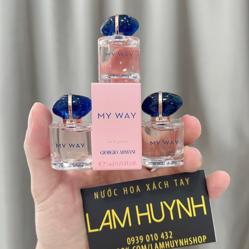Nước hoa mini MY WAY EDP Giorgio Armani 7ml