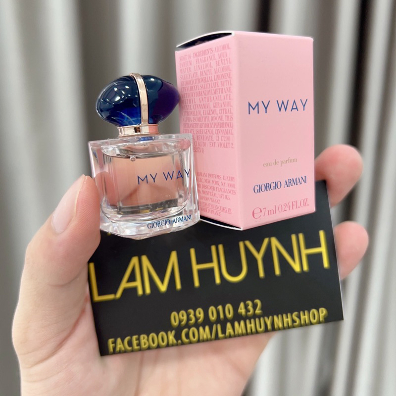 Nước hoa mini MY WAY EDP Giorgio Armani 7ml