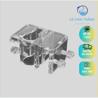 Kẹp in-out Mufan - Kẹp mica giữ ống thành bể