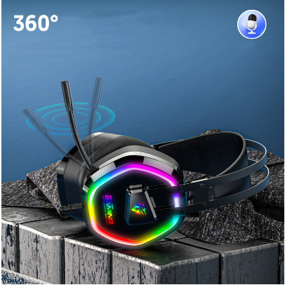 Tai Nghe Gaming G608 Đèn Led RGB Có Mic- Tai Nghe Chuyên Game Thủ Pubg , Ros, Liên Minh ARIGATOVN