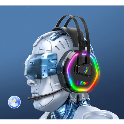 Tai Nghe Gaming G608 Đèn Led RGB Có Mic- Tai Nghe Chuyên Game Thủ Pubg , Ros, Liên Minh ARIGATOVN