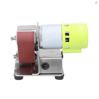 Máy mài dây đai mini đa năng DIY nghiêng 15 độ tiện dụng