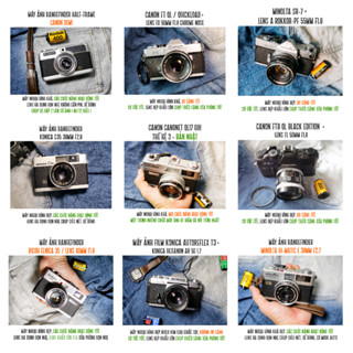 [T10/2025] Máy ảnh film nội địa Nhật – Hàng mới mỗi tuần | Chụp ảnh film 35mm | Hoạt động tốt