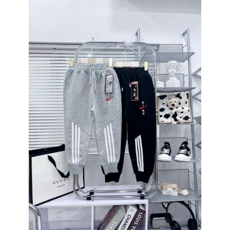 Quần dài nỉ da cá cho bé trai và bé gái 11-30kg