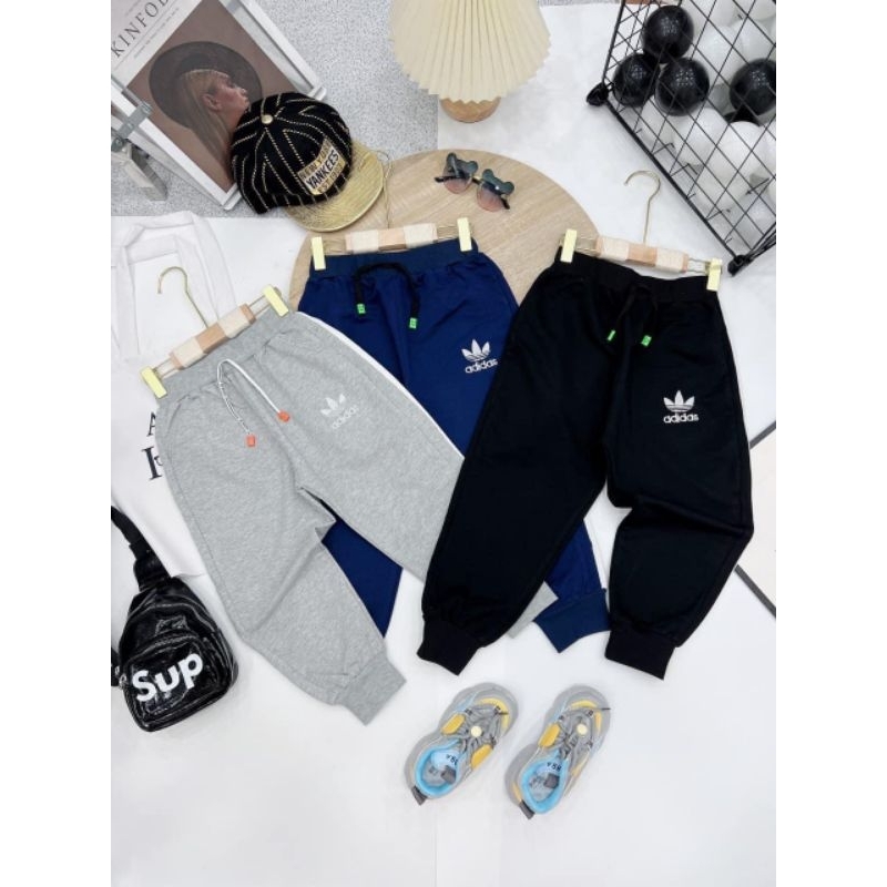 Quần dài nỉ da cá cho bé trai và bé gái 11-30kg