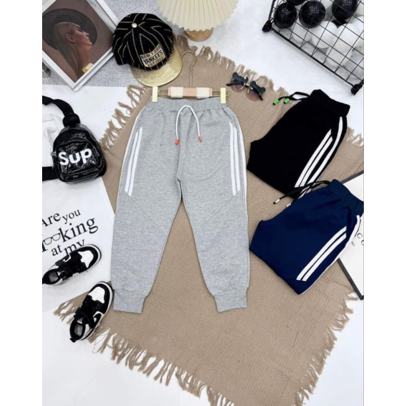 Quần dài nỉ da cá cho bé trai và bé gái 11-30kg