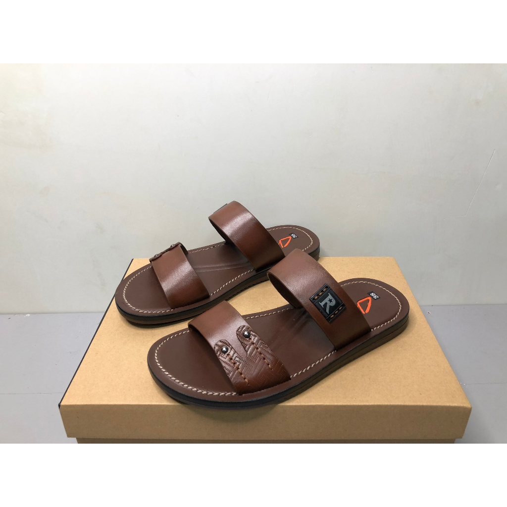 Dép Da Nam Cao Cấp Da Xịn - Sandal Nam Da Bò Đế Khâu, Dép Quai Hậu Phong Cách Cách Lịch Lãm Sang Xịn Đẹp