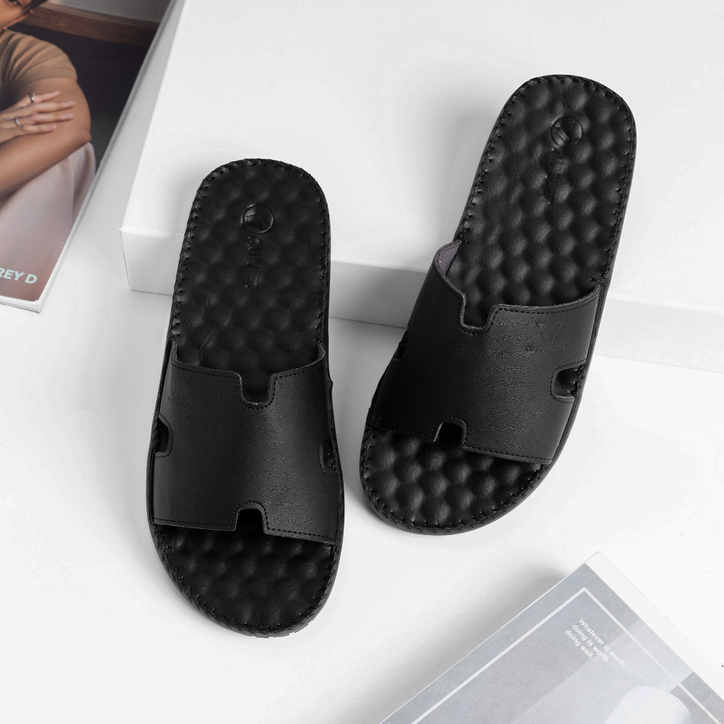 Dép quai ngang nam chữ H, dép nam boy phố, dép nam đẹp nhất 2023 BSH T đế cao su bền đẹp, thời trang siêu hot