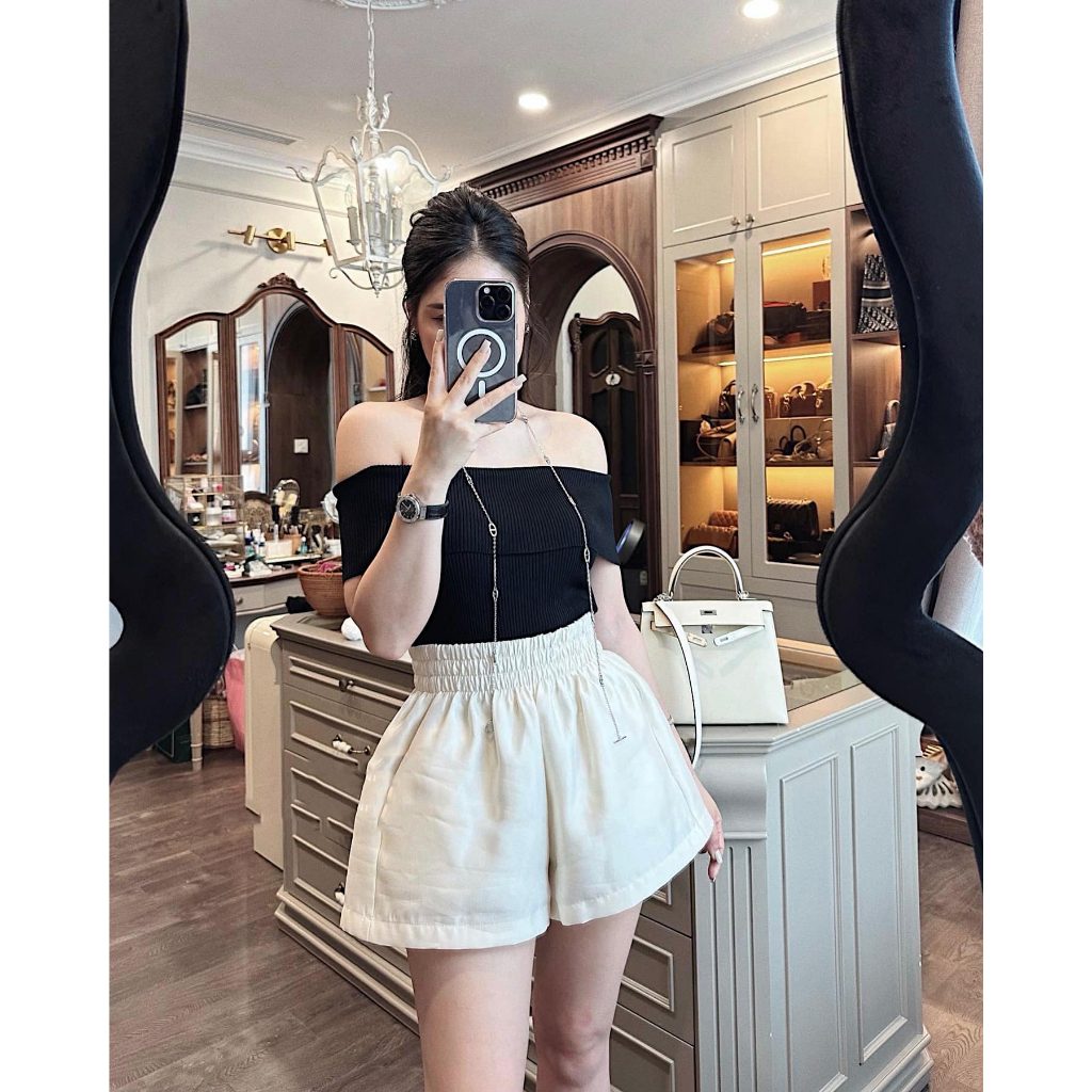 Quần Short Tacta Phồng Lưng Chun Co Dãn Có Túi Q04