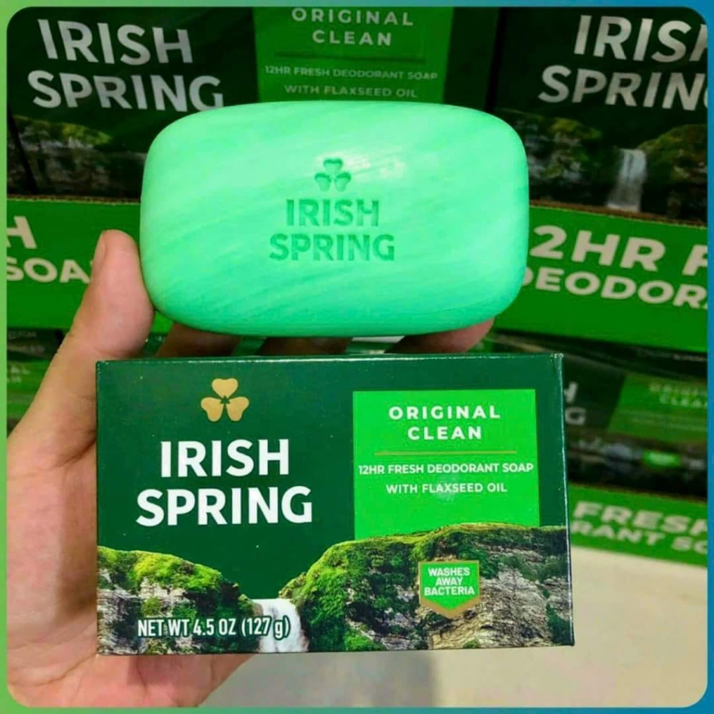 XÀ BÔNG CỤC IRISH SPRING ORIGINAL USA MỸ