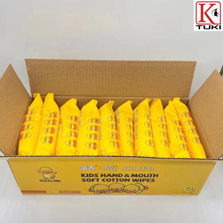 Khăn Ướt Thùng 10 Bịch Khăn Giấy Ướt Con Vịt, Khăn Giấy Ướt Con Vịt Siêu Hot Kho Sỉ Sài Thành