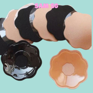 Miếng Dán Ti Su Mặc Đồ Hở. dán nhũ hoa có thể sử dụng nhiều lần.
