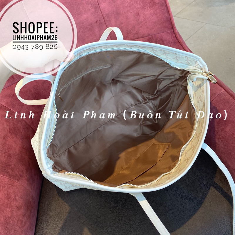 Túi xách công sở đeo vai bigsize thiết kế đơn giản có khoá kéo