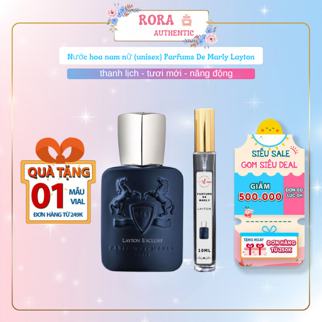 Nước hoa Parfums De Marly Layton tươi mới đầy năng động