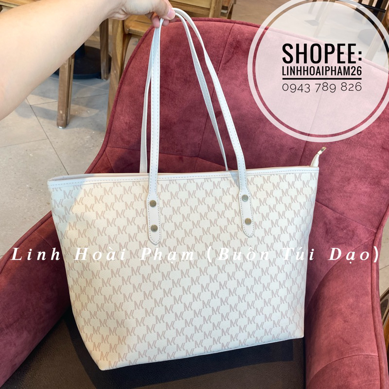 Túi xách công sở đeo vai bigsize thiết kế đơn giản có khoá kéo