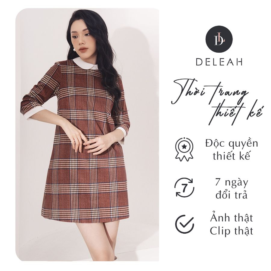 De Leah - Đầm Suông Tay Lỡ Pha - Thời trang thiết kế