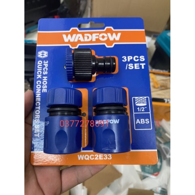 Bộ 3 khớp nối nhanh WADFOW WQC2E33