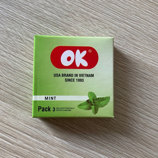 Bao cao su OK chính hãng eCare, có 4 mùi